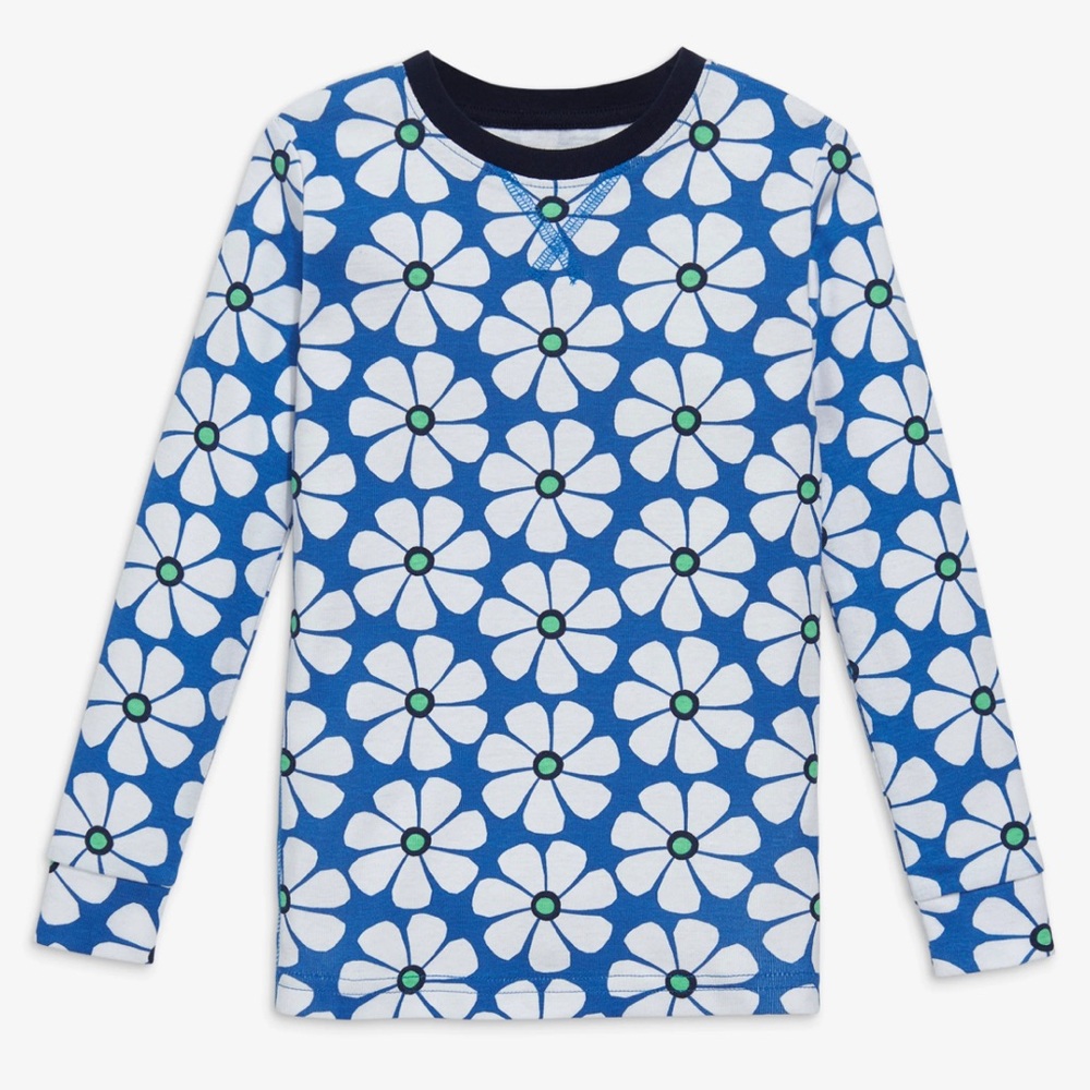 Organic PJ Set cutout flowers